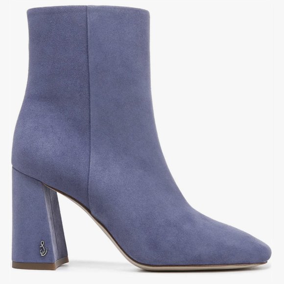 NEW Sam Edelman Size 9.5 Codie Square Toe Bootie - Dusty Violet - Picture 4 of 8